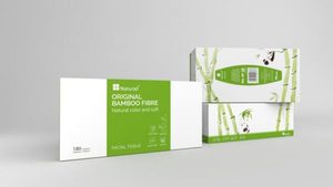 Products: Naturall Bamboo Fibre Facial Tissue - Harxin