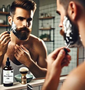 Alps Pre-Shave Oil Hasan Cosmetics New Zealand