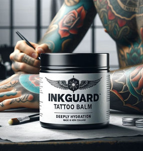 Products: InkGuard Tattoo Balm Hasan Cosmetics New Zealand