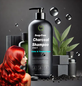 Soap-Free Charcoal Shampoo for Color & Treated Hair Hasan Cosmetics New Zealand