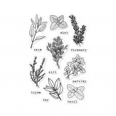 CM155 Fresh Herbs Clear Stamps