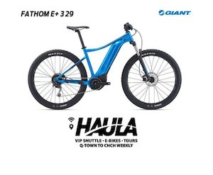 Products: Giant EBike - 3 FULL DAYS - HAULA Private Shuttle and BeSpoke Tours