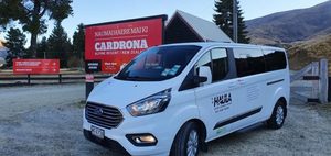 Products: VIP Shuttle Trail Drop OFF & Pick UP ( Per Person) Up to 100kms (One WAY) from Qtown or Wanaka Min 2 People - HAULA Private Shuttle and BeSpoke Tours