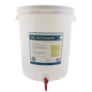 30 Litre Fermenting Pail Keg King (Complete with all fittings)