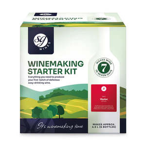 4.5 L Winemaking Starter Kit – includes Merlot Wine Kit