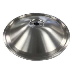 Beer Beermaking Equipment: Lid for Stainless Steel Fermenter -22.5mm hole (51089)