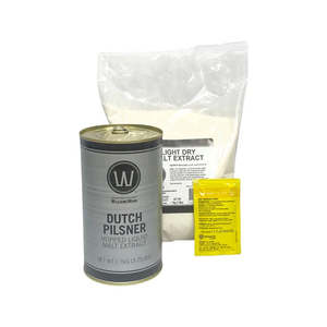 Beer Beer Kits 1 5kg To 2 5kg: WW Dutch Pilsner 23/25L Complete Kit