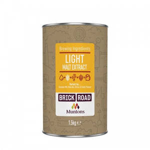 Beer Dextrose Enhancers: Brick Road Light Malt 1.5Kg