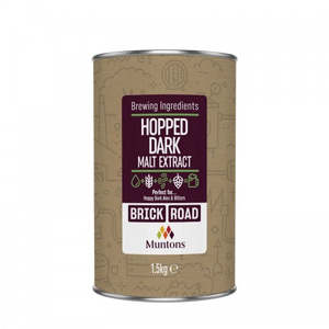 Beer Dextrose Enhancers: Brick Road Hopped Dark Malt 1.5Kg