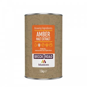 Beer Dextrose Enhancers: Brick Road Amber Malt 1.5Kg