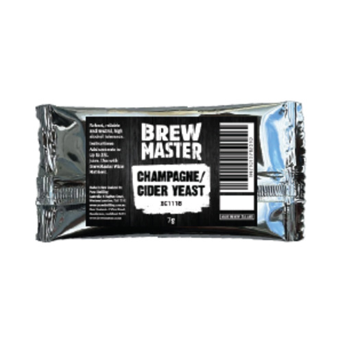 Beer Dry Beer Yeast: Brewmaster Champagne Cider Yeast 7g (EC1118)