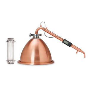 Beer Mashing Equipment: Create+ Alembic Dome, Condenser & Botanical Basket Tri Clamp