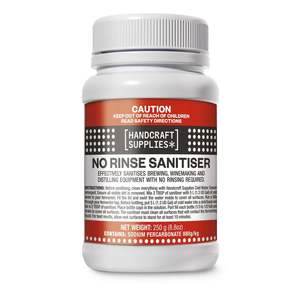 No Rinse Sanitiser (Steriliser) 250g Tub