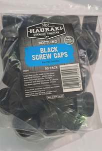 Black PET Caps 50 (HBC)