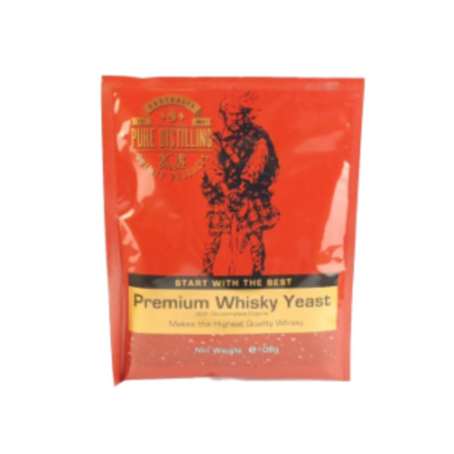 Spirit Craft Distilling Yeast Nutrients Enzymes: Premium Whisky Yeast with Glucoamylase Enzyme (108g)