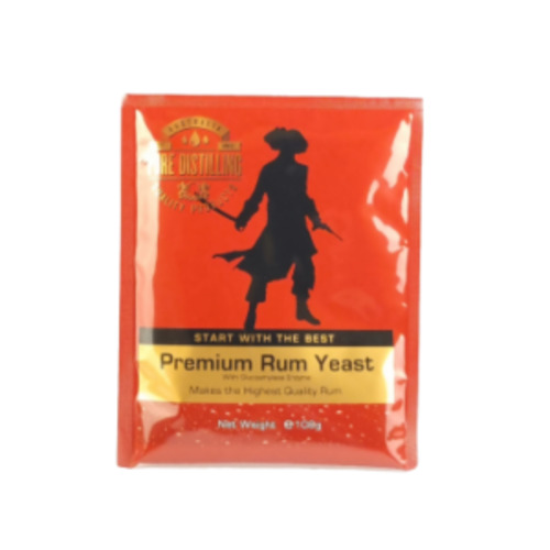 Premium Rum Yeast with Glucoamylase Enzyme (108g)
