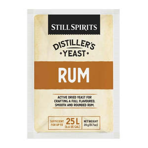 Spirit Craft Distilling Yeast Nutrients Enzymes: Rum Distillers Yeast (20g)