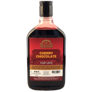 Spirit Liqueur Schnapps Flavours: Cherry Chocolate Top Ups