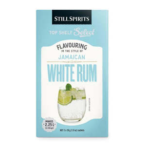 Spirit Rum Flavours Gold Dark: Top Shelf Select Jamaican White Rum