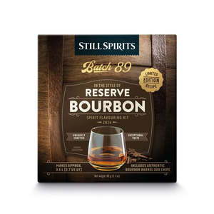 Spirit Bourbon Flavours American Canadian: Batch '89 Reserve Bourbon Flavouring Kit -o/s supplier