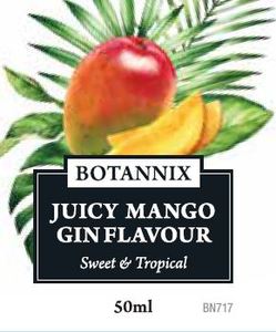 Spirit Gin Flavours: Botannix Juicy Mango Gin Flavour