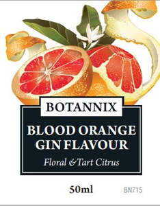 Spirit Gin Flavours: Botannix Blood Orange Gin Flavour