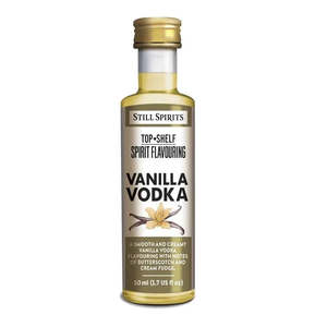 Spirit Vodka Flavours: Top Shelf Vanilla Vodka