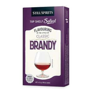 Spirit Brandy Cognac Flavours: Top Shelf Select Brandy
