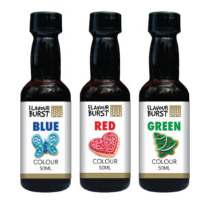 Spirit Tequila Flavours: Flavour Burst Food Colours -please inquire for these.