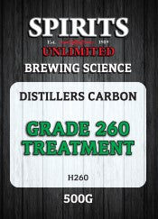 Spirit Carbon Filters Carbons: Treatment Carbon 500gm (H260)