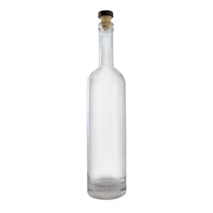 Spirit Spirit Liqueur Bottles: 750ml Heavy Glass Slim Bottle ***Please read shipping conditions -o/s supplier