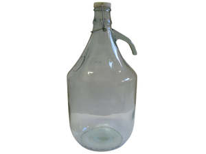 Spirit Spirit Liqueur Bottles: 5 Litre Glass Jar with Swing Top (Demijohn) ***Please read shipping conditions
