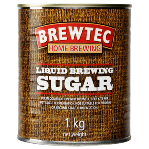 Beer Making Supplies: Brewtec Liquid Brewing Sugar 1kg