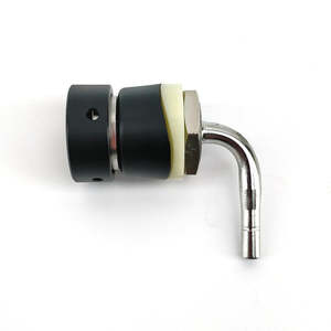 Beer Making Supplies: Beer Tap Shank - Short, Black - Suits 6.5mm Tail
