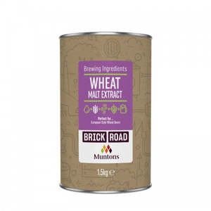 Beer Making Supplies: Brick Road Wheat Malt 1.5Kg