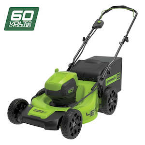 Greenworks: Greenworks 60v 46cm Battery Lawn Mower (Skin Only)