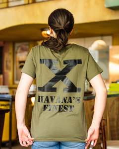Merchandise: X Blend Havana's Finest T-Shirt Army Green