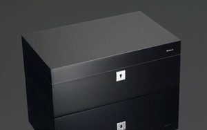 Products: Siglo 75-Stick Humidor Black