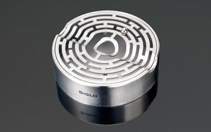 Siglo Maze Ashtray Silver