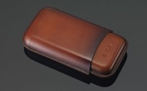 Siglo Patina Cigar Case Brown 3s