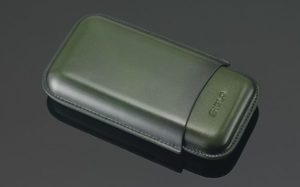 Siglo Patina Cigar Case Green 3s