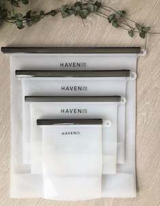 Food storage bags Haven & Co NZ