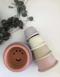 Products: Childrens stacking cups Haven & Co NZ