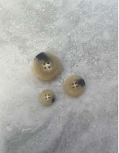 Components Haberdashery Buttons Zips: S1601073 CARAMEL