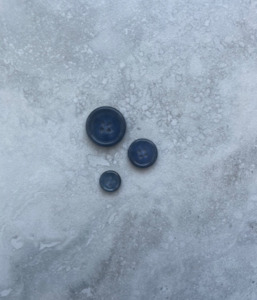 Components Haberdashery Buttons Zips: T2056 NAVY