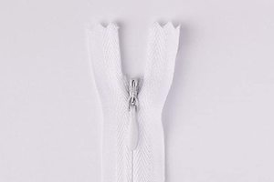 Bridal Components: BRIDAL INVISIBLE ZIP - IVORY 30CM