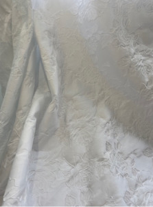 BROCCATO ITALIAN WHITE TESSUTO BROCADE