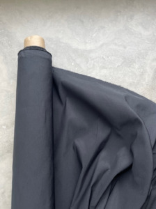 POLYESTER DUPION - BLACK