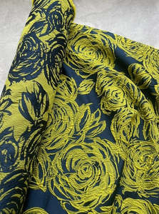 Fabric Cotton Linen Silk Wool: NEON ROSE (4.8m Length)
