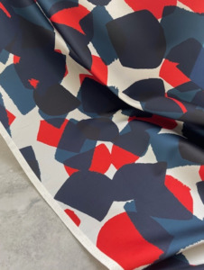 Fabric Cotton Linen Silk Wool: BLOCK PARTY (2m Length)
